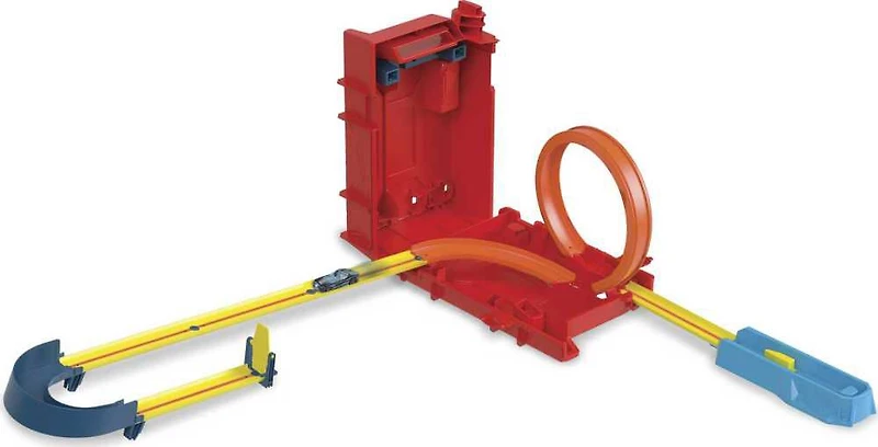 Hot Wheels - Track Builder Unlimited - Coffret Cascades bidon d'essence