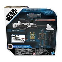 Star Wars Mission Fleet Expedition Class, IG-11, moto speeder, Protéger l'objectif, figurines
