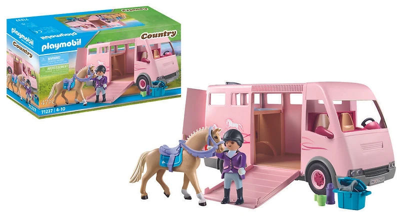 Playmobil - Horse Transporter with Trainer