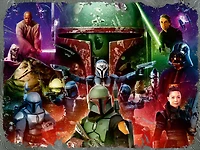 Ravensburger Disney Star Wars Boba Fett Bounty Hunter Puzzle 1500 pièces
