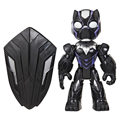 Marvel Iron Man and his Awesome Friends Black Panther Action Figure Toy with Accessory