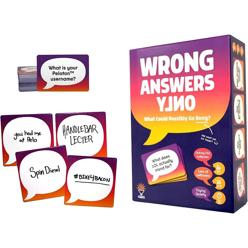 Gray Matters Games - Wrong Answers Only - Édition anglaise