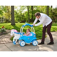 The Little Tikes Princess Horse & Carriage - Frosty Blue