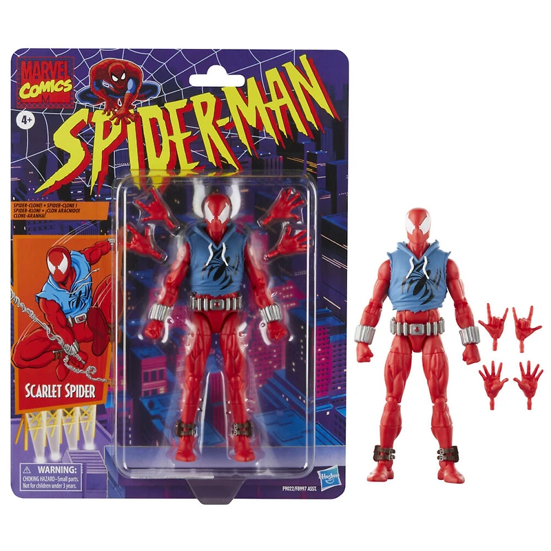 Marvel Legends Series Scarlet Spider Comics Action Figure