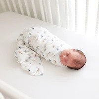 Lulujo - 2PK Langes en mousseline - Chiot + Étoiles