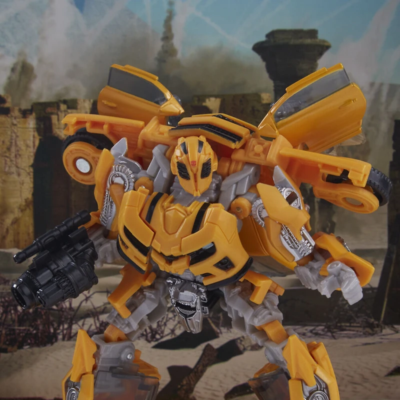 Transformers Bumblebee Studio Series, figurine Bumblebee 74BB de classe Deluxe du film Transformers : La Revanche