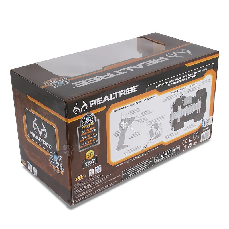 NKOK 14" RealTree RC Ford F-150 Raptor Vert