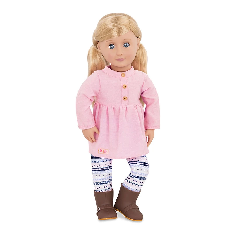 Katelyn, Our Generation, Poupée patineuse articulée de 18 po