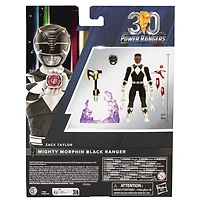 Power Rangers Lightning Collection Remastered Mighty Morphin Black Ranger 6" Action Figure