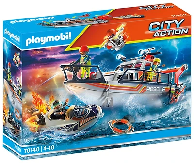 Playmobil - Fire Rescue with Personal Watercraft