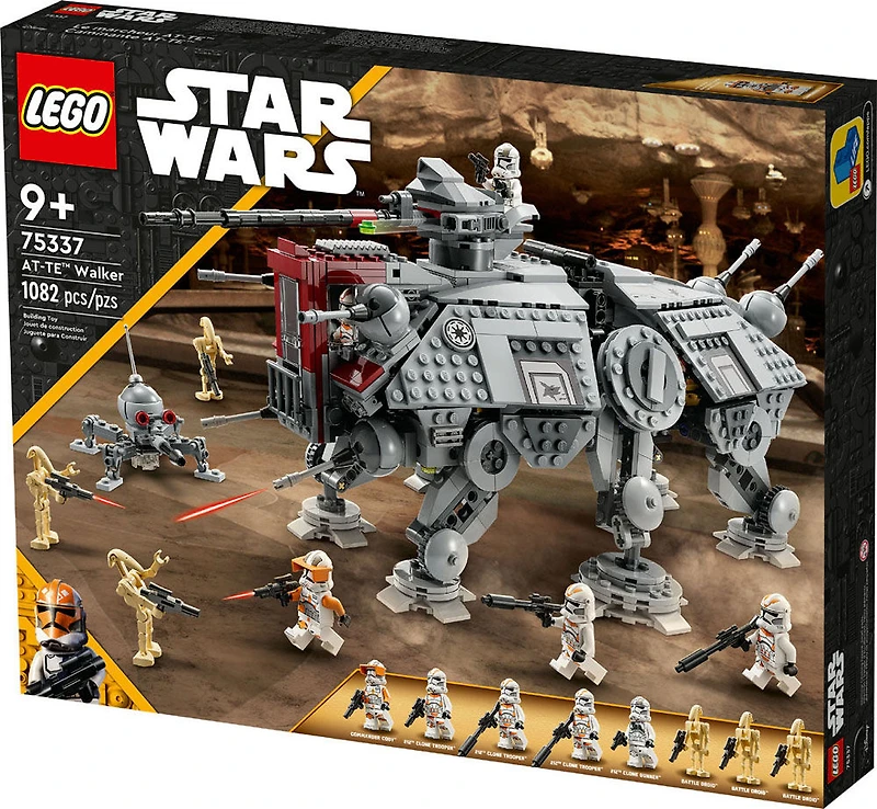 LEGO Star Wars AT-TE Walker 75337 Building Kit (1,082 Pieces)