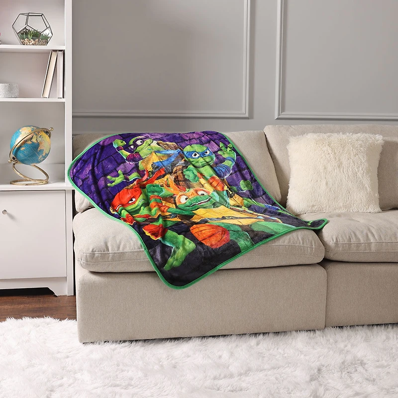 Teenage Mutant Ninja Turtles couverture 40 x 50 pouces