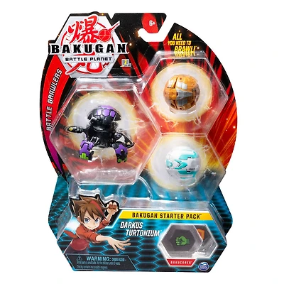 Bakugan, Starter Pack 3 personnages, Darkus Turtonium