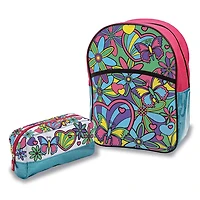 Out To Impress Colour Your Own Backpack And Pencil Case - English Edition - R Exclusive