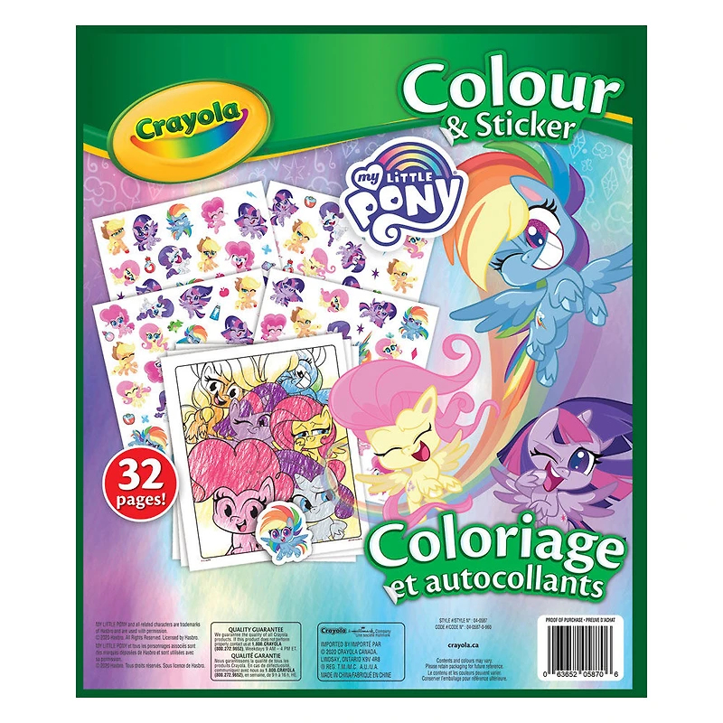 Crayola Giant Colouring Pages, My Little Pony