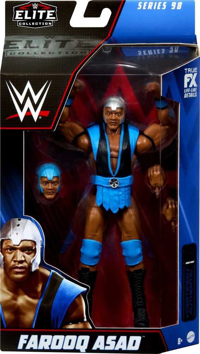 WWE Faarooq Asad Elite Collection Action Figure