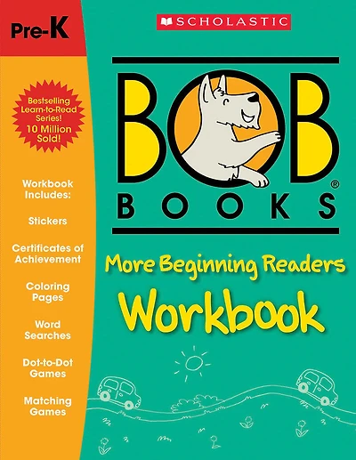Bob Books: More Beginning Readers Workbook (Stage 1: Starting To Read) - Édition anglaise