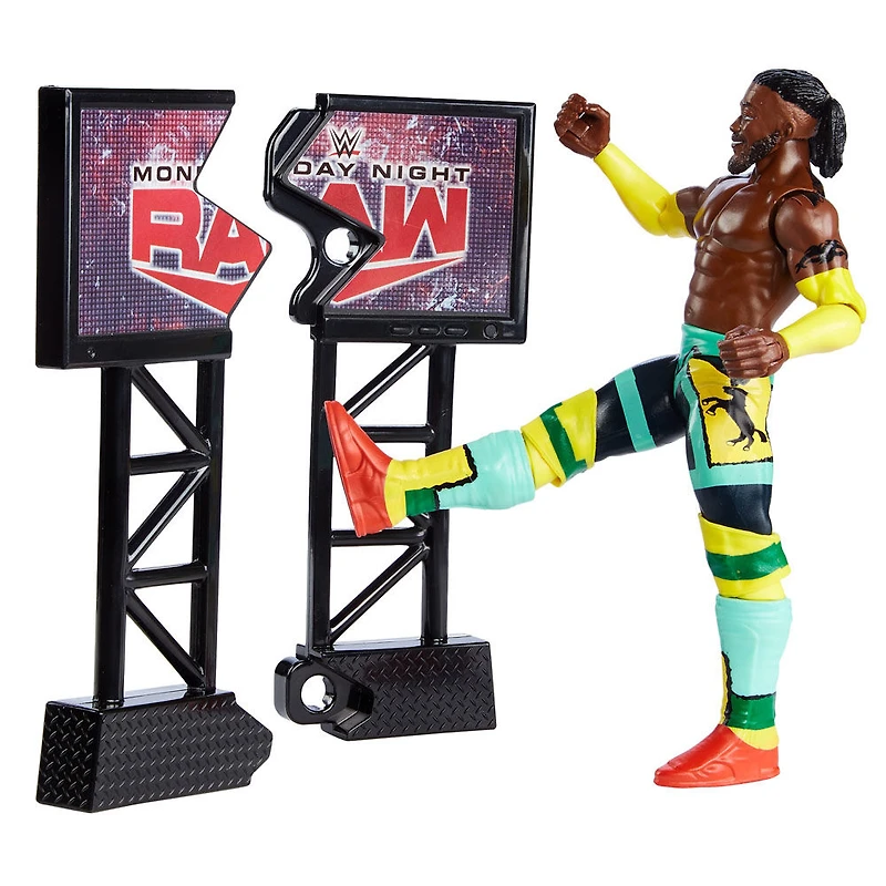 WWE Wrekkin - Figurine Kofi Kingston