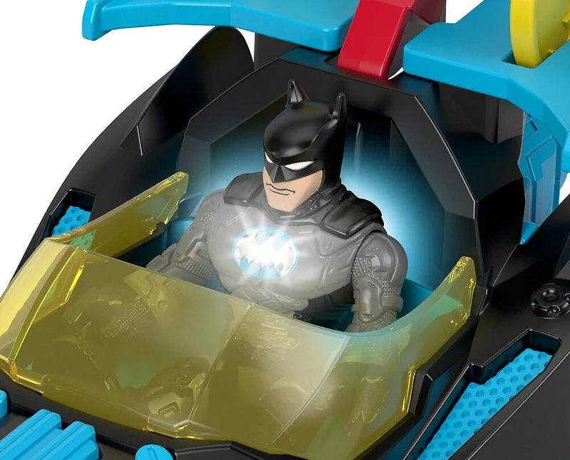 Imaginext - DC Super Friends - Batmobile de Course Bat-Tech