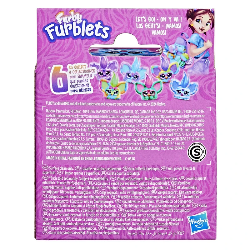 Furby Furblets Ooh-Koo Mini Electronic Plush Toy