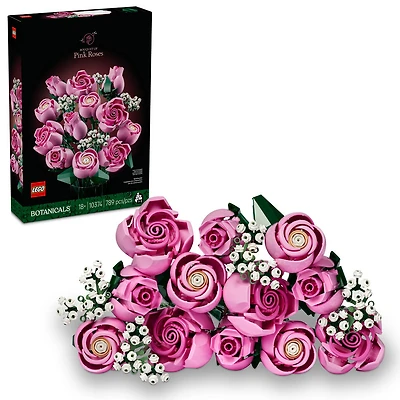 LEGO Botanicals Le Bouquet de Roses Roses, Ensemble de Construction pour Adultes 10374