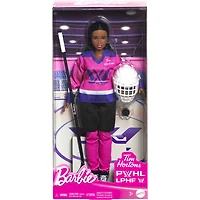 Barbie Poupée et accessoires PWHL Tim Hortons Joueuse de hockey