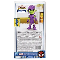 Marvel Spidey and His Amazing Friends Supersized Green Goblin Figure, 9-Inch Action Figure, Preschool Toys for Kids