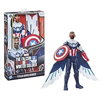 Marvel Studios Avengers Titan Hero Series, figurine Captain America avec des ailes