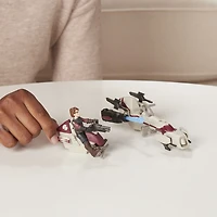 Star Wars Mission Fleet Expedition Class, Anakin Skywalker, Attaque en speeder BARC, figurine avec véhicule