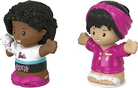 Little People - Barbie - Coffret figurines - Soirée Pyjama