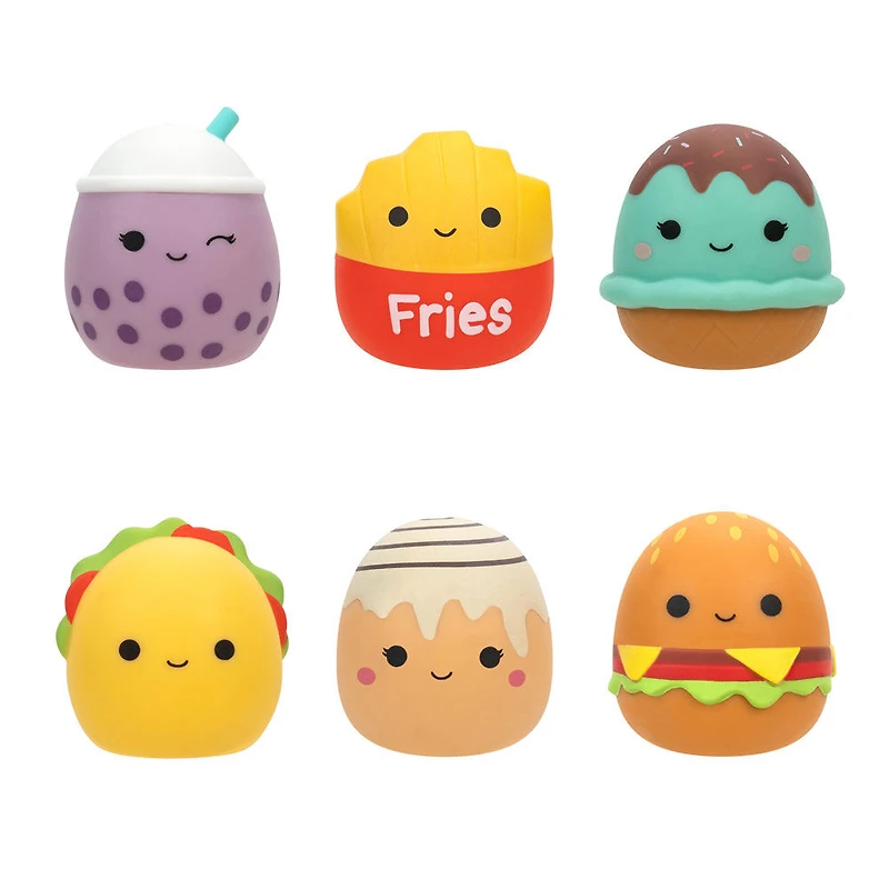 Squishmallows 6,3 cm Squooshems assort. - Escouade nourriture