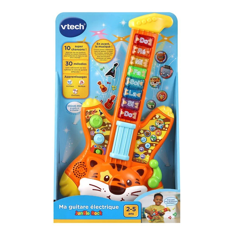 VTech Ma guitare électrique Jungle Rock - Édition française