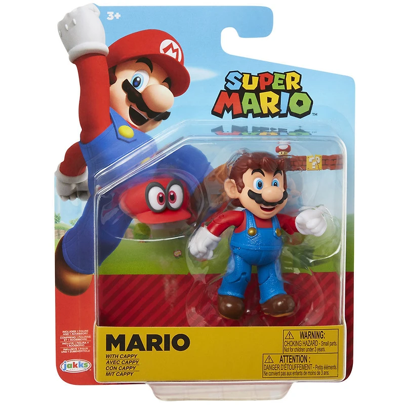 World of Nintendo 4 Inch Figures - Mario with Cappy