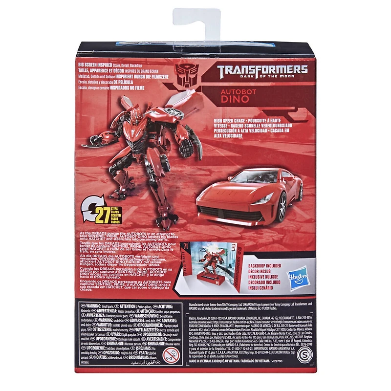 Figurine Autobot Dino classe Deluxe de Transformers : La face cachée de la lune