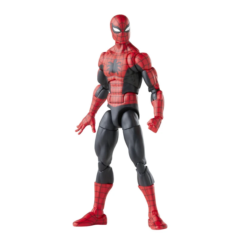 Marvel Legends Series Spider-Man 60th Anniversary Amazing Fantasy Spider-Man 6-inch Classic Comics Action Figures, 9 Accessories