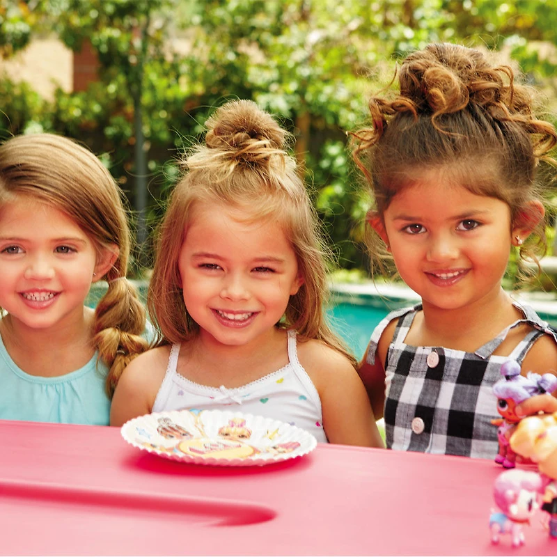 Table L.O.L. Surprise! Easy Store avec parasol - assemblage aisé