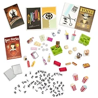 OG Cinema, Movie Theater Set, Our Generation, Ensemble de cinéma avec accessoires électroniques pour poupées de 18 po