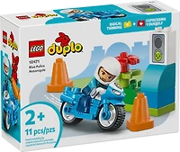 LEGO DUPLO Town Blue Police Motorcycle Toy - Toddler Learning Toy for Boys & Girls, Ages 2+ - 10471