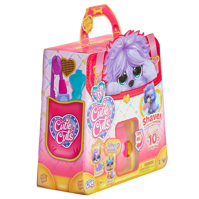 Scruff A Luv'' Cutie Cuts Purple