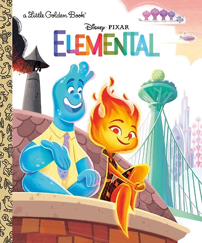 Disney/Pixar Elemental Little Golden Book (Disney/Pixar Elemental) - Édition anglaise