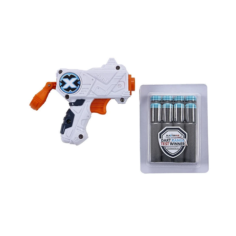 X-Shot Pistolet à fléchettes en mousse Micro Excel (8 fléchettes) de ZURU
