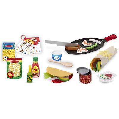 Melissa & Doug Ensemble pour taco et tortilla à remplir et plier