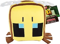 Cuutopia -Minecraft -Peluche Abeille, poupée coussin arrondie
