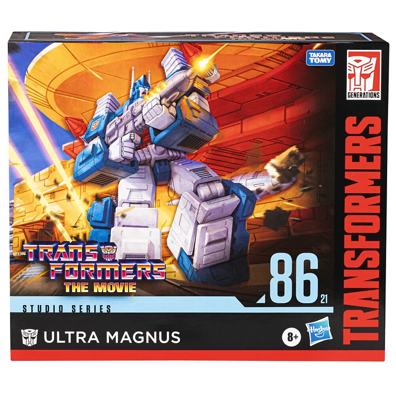Transformers Generations Studio Series 86-21, figurine Ultra Magnus classe Commandant de 24 cm, Les Transformers : le film