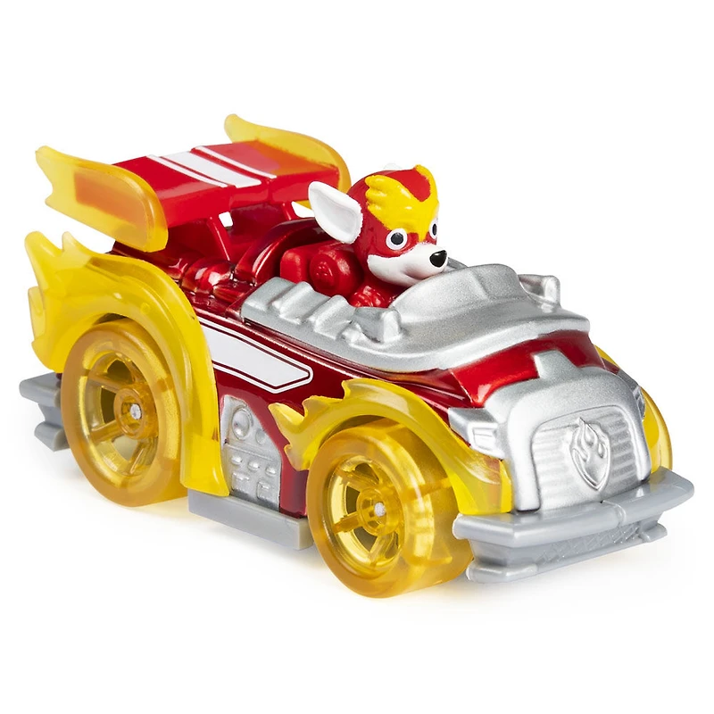 PAW Patrol, Véhicule Marcus en métal True Metal à collectionner