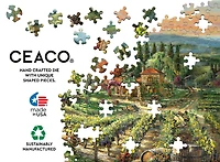 Thomas Kinkade - Peaceful Valley Vineyard - 1000 Piece Puzzle