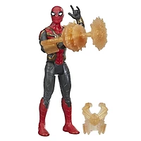 Marvel Spider-Man Mystery Web Gear, figurine Iron Spider à costume combiné