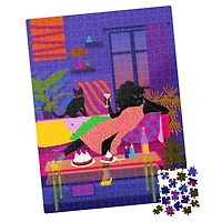 Puzzle 500 pièces, série Artist Spotlight Aurelia Durand, gâteau au citron, par Spin Master Puzzles - Édition anglaise