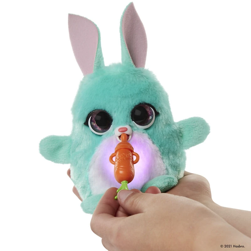 furReal Fuzzalots Bunny Interactive Animatronic Color-Change Toy