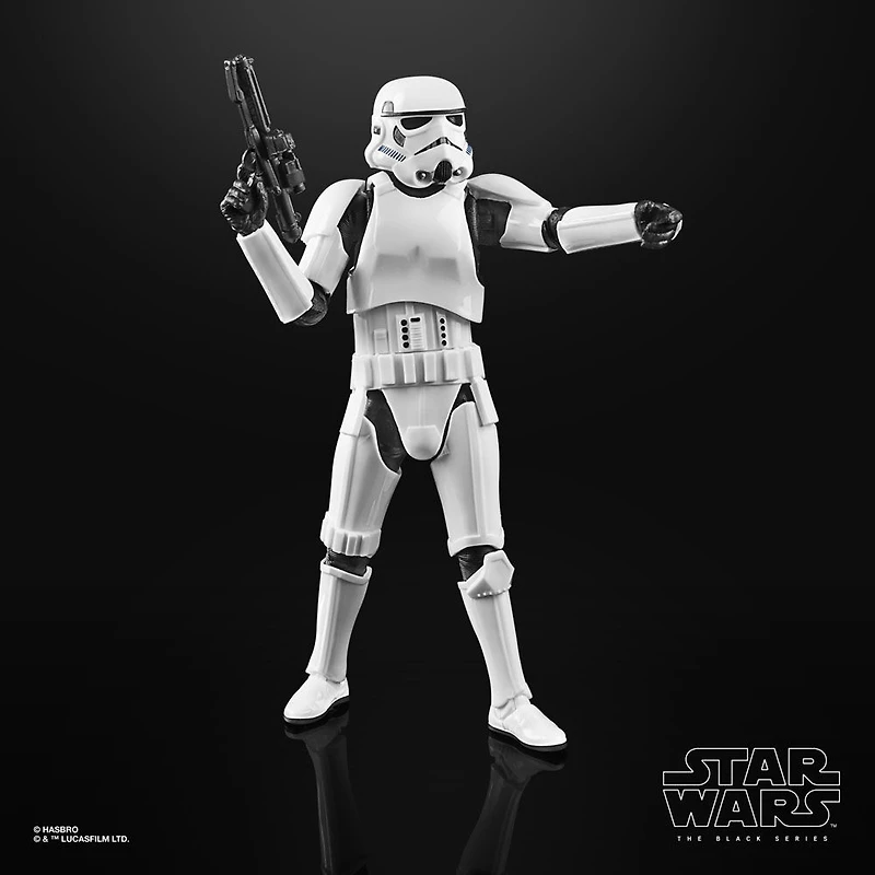 Star Wars The Black Series, Figurine À Collectionner De Stormtrooper Impérial De 15 Cm, The Mandalorian